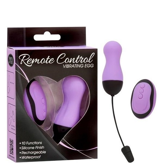 BMS Rechargeable Remote Controlled Vibrating Egg