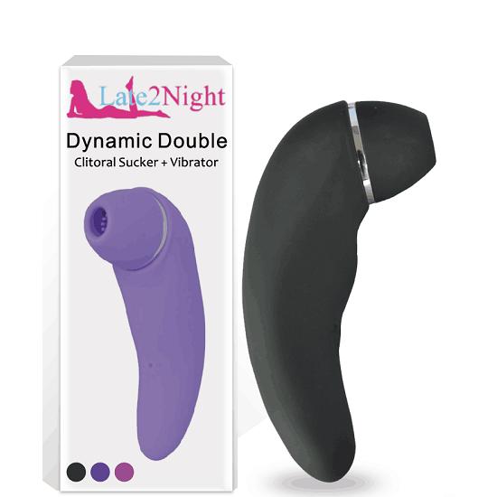 Late2Night Dynamic Double Clitoral Sucker Vibrator