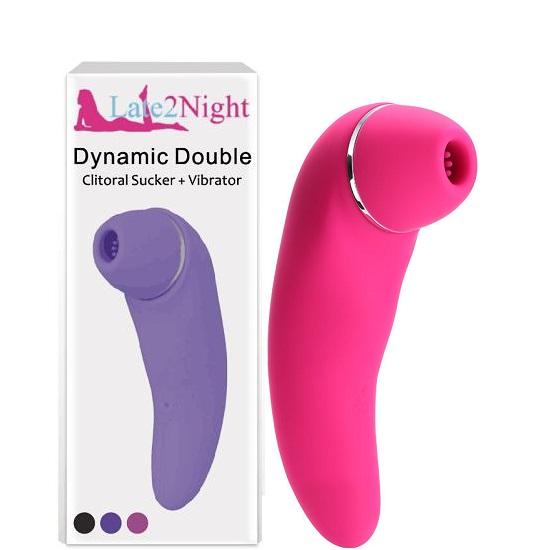 Late2Night Dynamic Double Clitoral Sucker Vibrator