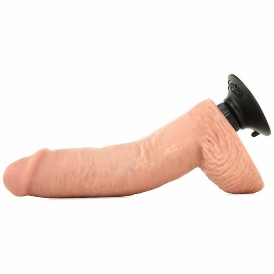 King Cock 10 Inch Vibrating Dildo With Balls