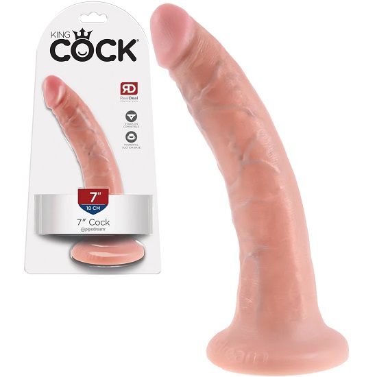 King Cock 7 Inch Dildo