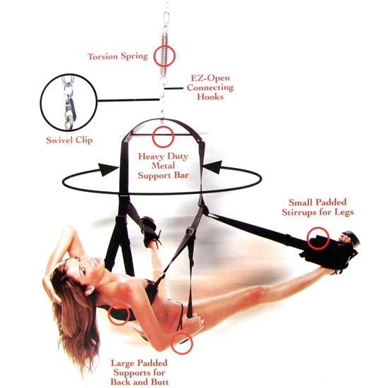 Fetish Fantasy Spinning Fantasy Swing