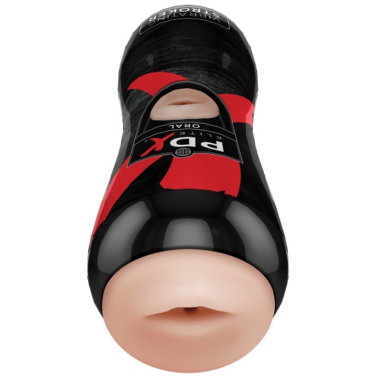 PDX Elite Vibrating Oral Stroker