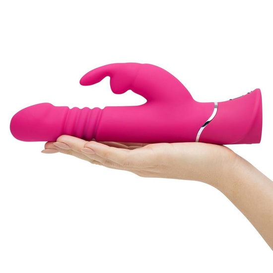 Happy Rabbit Thrusting Realistic Rabbit Vibrator