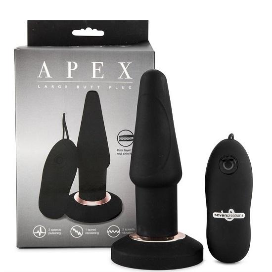 Seven Creations Apex Large Vibrating Butt Plug