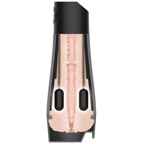 Pornstar Signature Series Allie Haze Rechargeable Vibrating Pussy Stroker