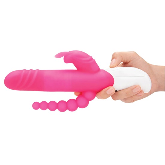 Rabbit Essentials Double Penetration Rabbit Vibrator
