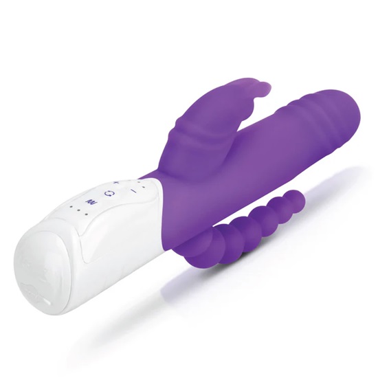 Rabbit Essentials Double Penetration Rabbit Vibrator