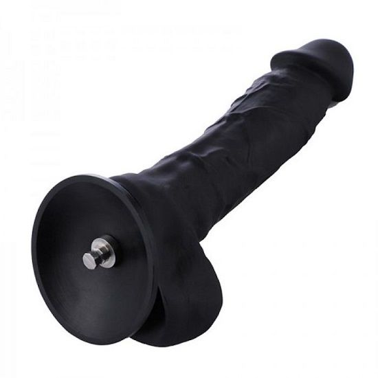 HiSmith KlicLok 8.7 Inch Black Dildo