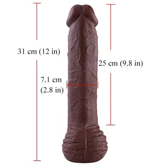 HiSmith KlicLok 12 Inch Master Monster Dildo