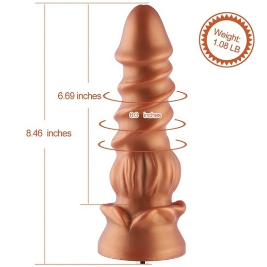HiSmith KlicLok 8.46 Inch Monster Dildo