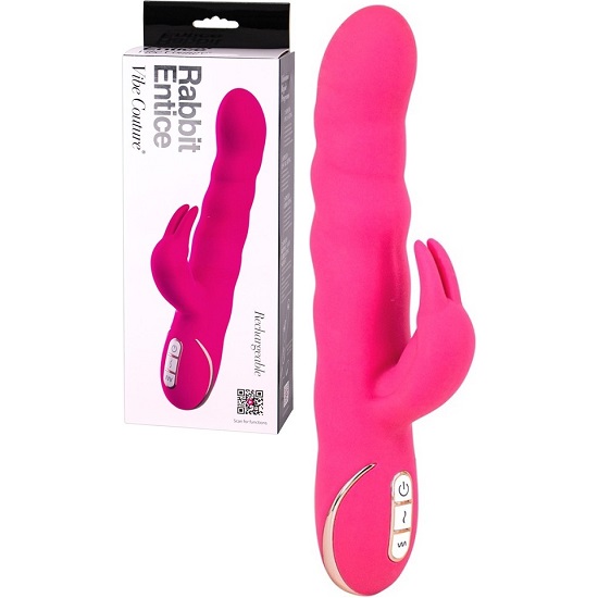 Vibe Couture Entice Rippling Rabbit Vibrator