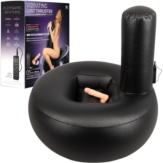 Excellent Power Vibrating Lust Thruster Inflatable Sex Cushion