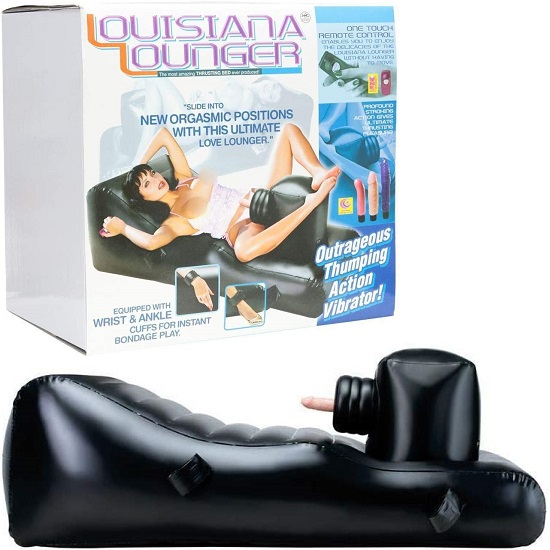 Louisiana Lounger Inflatable Thrusting Sex Machine