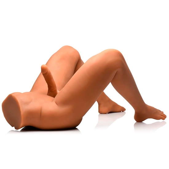 Jock Male Sex Partner With Thrusting Dildo