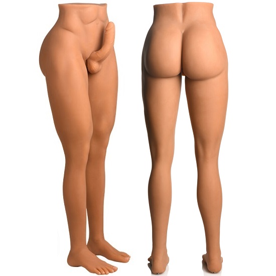 Jock Male Sex Partner With Thrusting Dildo