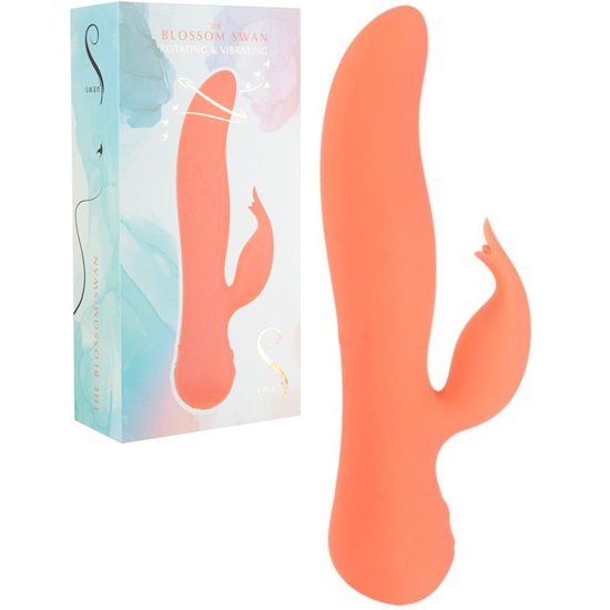 Blossom Swan Rotating Rabbit Vibrator