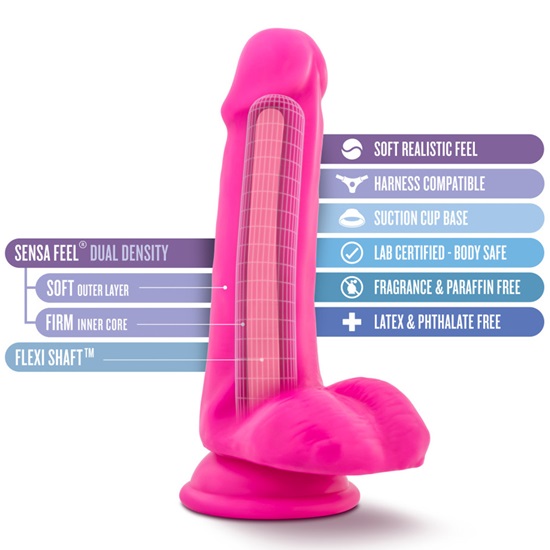 Au Naturel Bold Delight 6 Inch Dildo