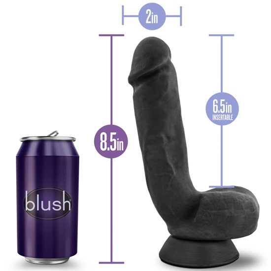 Au Naturel Bold Pound 8.5 Inch Dildo