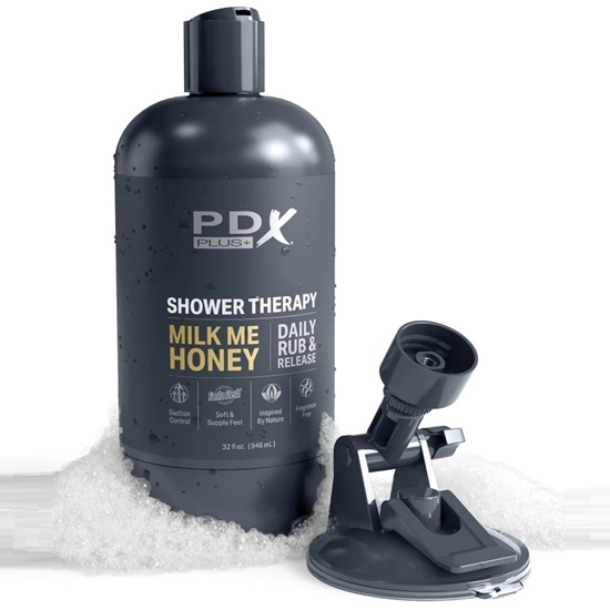 PDX Plus Shower Therapy Milk Me Honey Stroker - Image 4