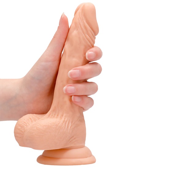 RealRock 7 Inch Dong With Balls