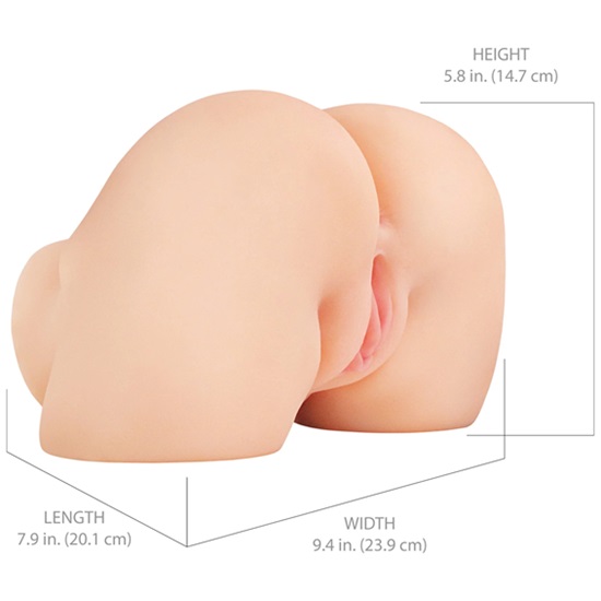 PDX Elite Shake That Ass Vibrating Mega Masturbator