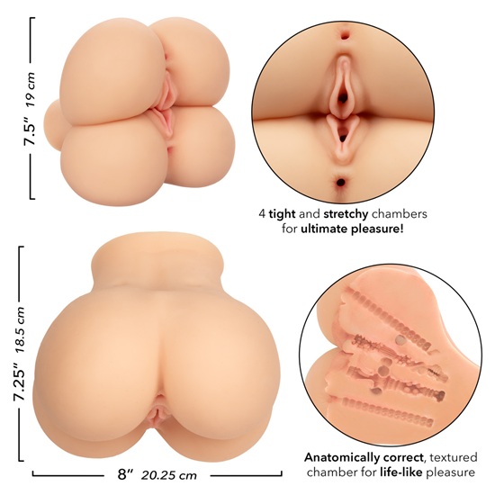 Stroke It Double Fuck Masturbator