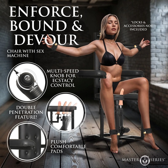 Enforcer Chair + Sex Machine