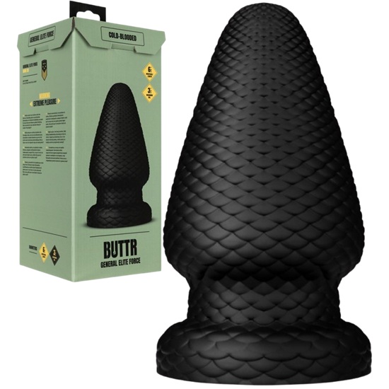 BUTTR Cold Blooded Scaled 7.4″ Butt Plug