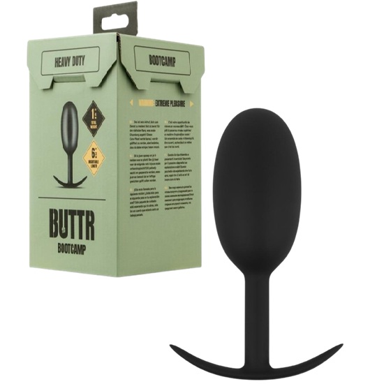 BUTTR Heavy Duty Weighted Butt Plug