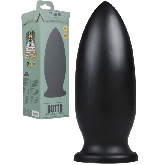 BUTTR Yellow Dog 10.6″ Butt Plug